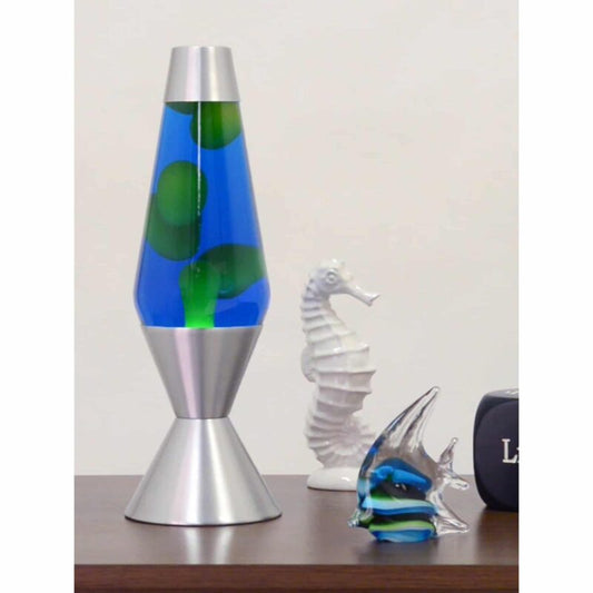 16.3″ LAVA Lamp – Yellow/Blue/Silver - US 6710