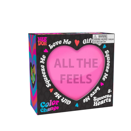 NeeDoh Color Change Squeeze Heart - US 1698