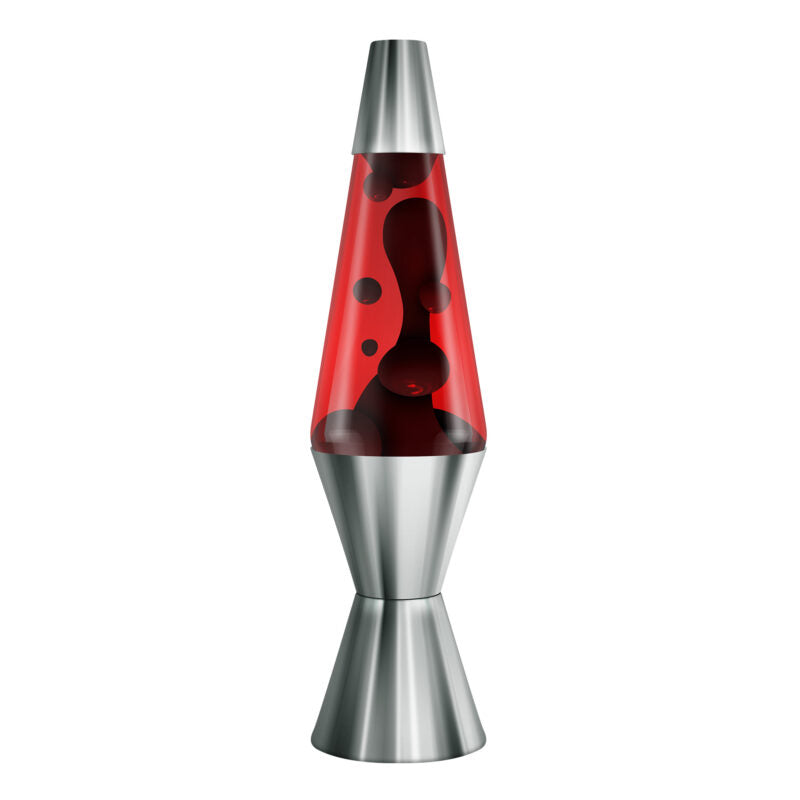 14.5″ Lava Lamp Chrome Plated Crimson - US 7848