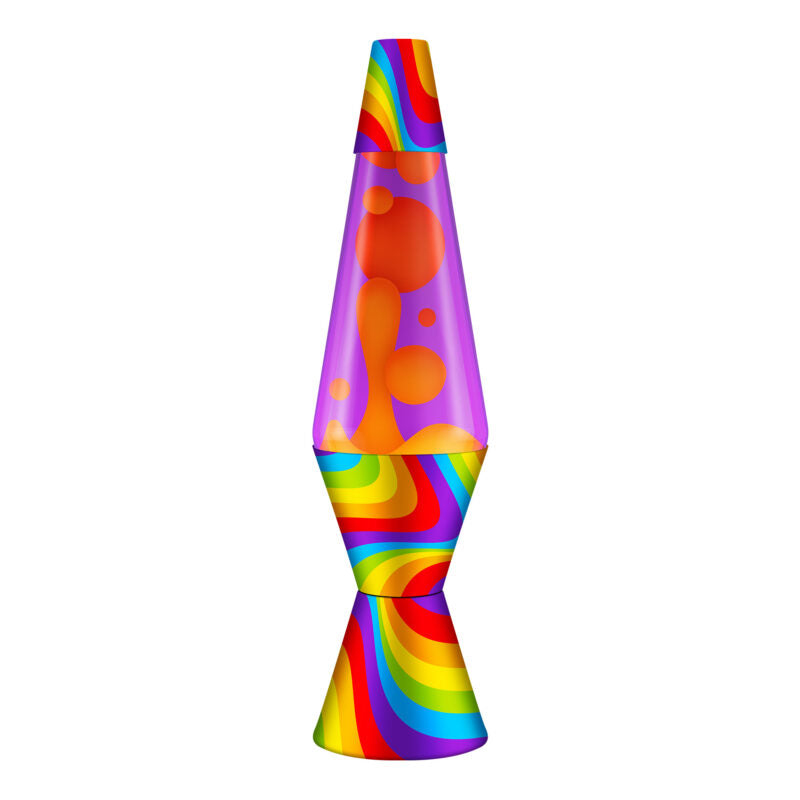 14.5″ Lava Lamp Flowing Color Bands - US 6897