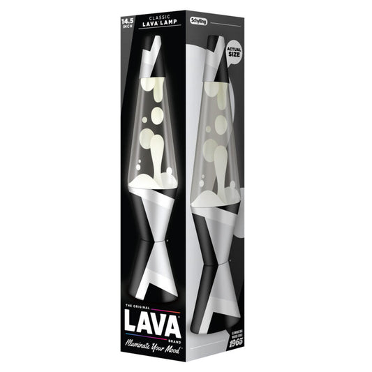 14.5″ Lava Lamp Polygonal White Tone - US 9874