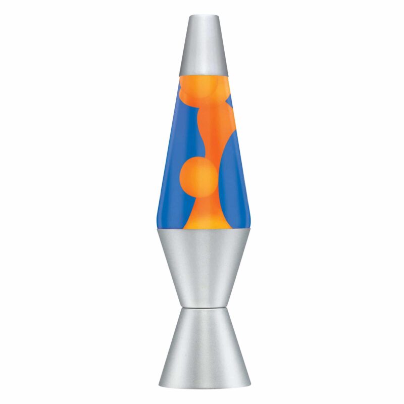 14.5” LAVA Lamp – Orange/Blue/Silver - US 9318