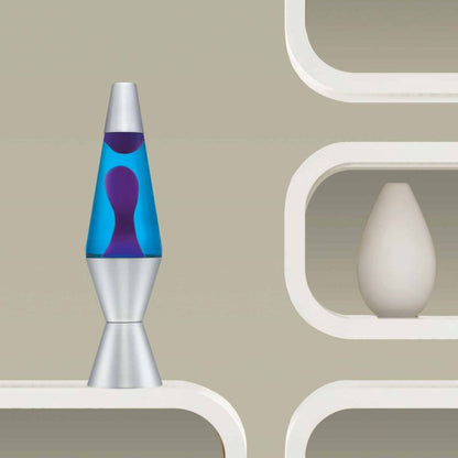 14.5″ LAVA Lamp – Purple/Blue/Silver - US 1347