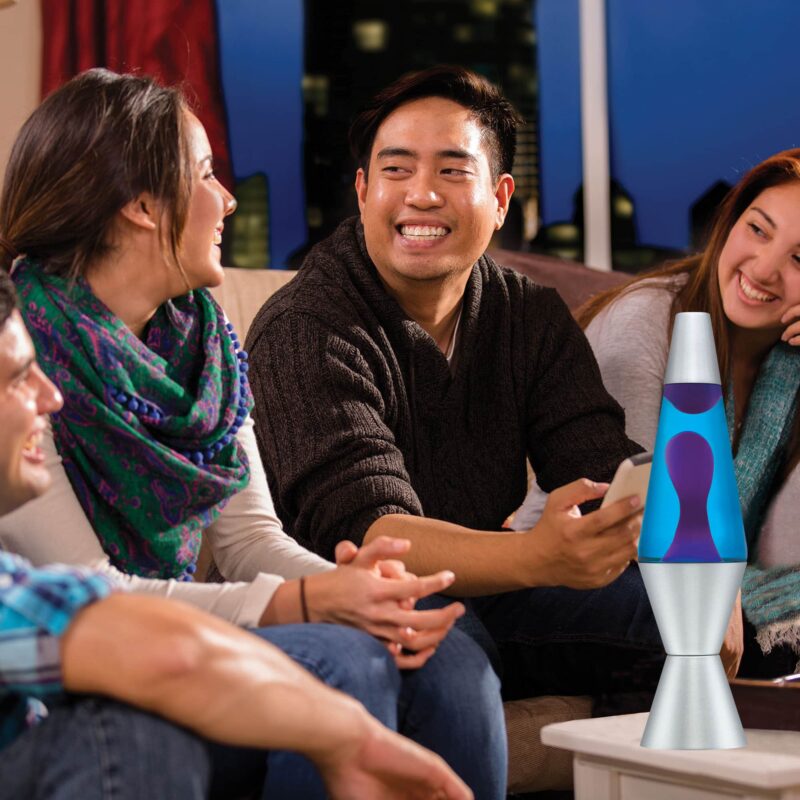 14.5″ LAVA Lamp – Purple/Blue/Silver - US 1347