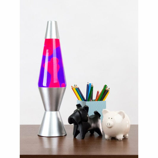 14.5” LAVA Lamp – Pink/Purple/Silver - US 5934