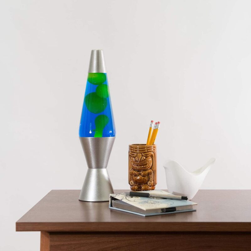 14.5” LAVA Lamp – Yellow/Blue/Silver - US 4768