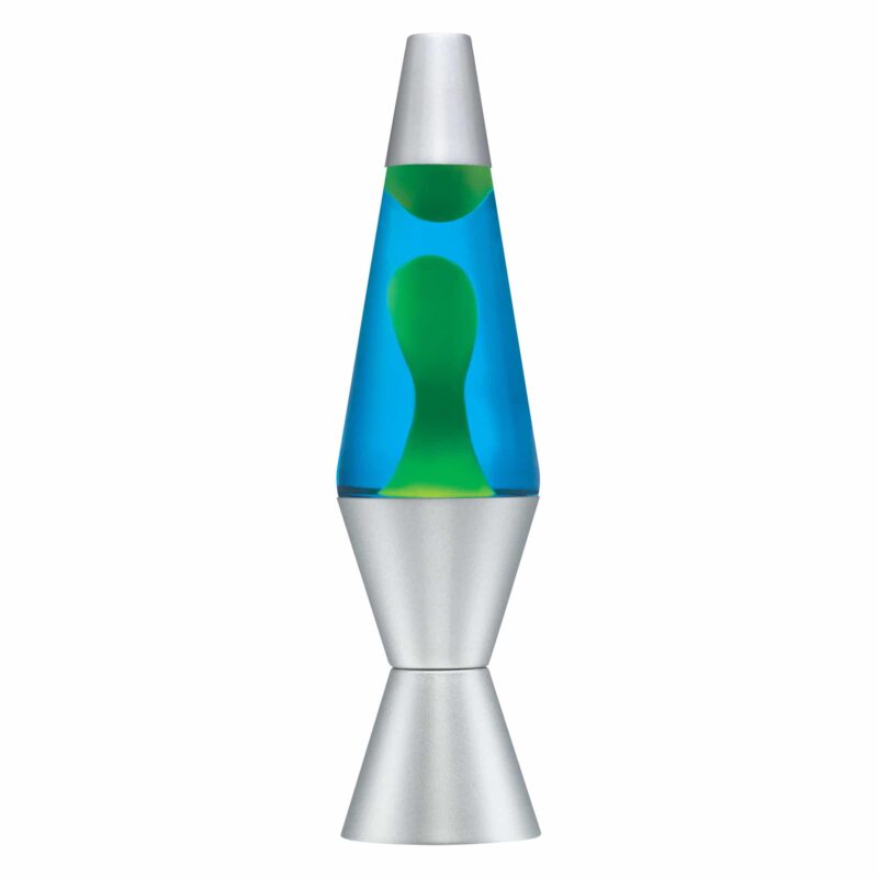 14.5” LAVA Lamp – Yellow/Blue/Silver - US 4768