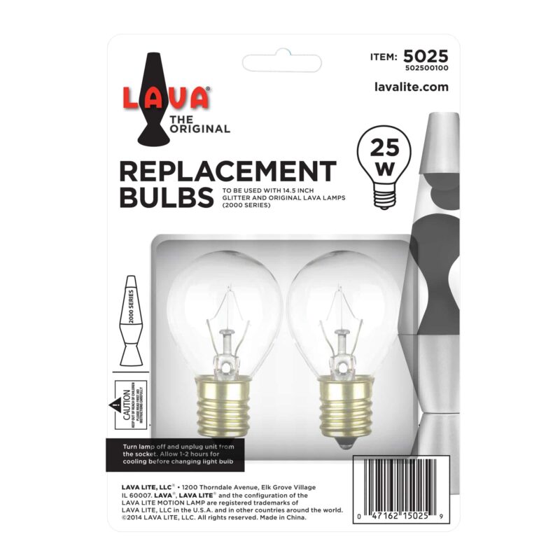 25W LAVA Lamp Light Bulb W/Tray - US 4303