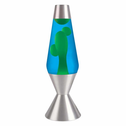 16.3″ LAVA Lamp – Yellow/Blue/Silver - US 6710
