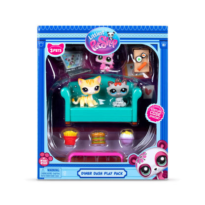 Littlest Pet Shop Diner Dash Play Pack - US 7423
