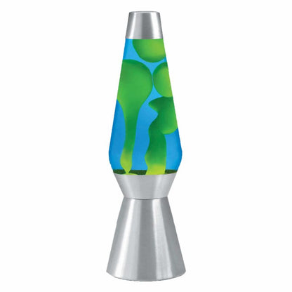 27″ LAVA Lamp Grande – Yellow/Blue/Silver - US 2662