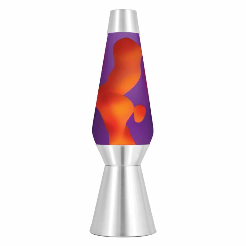 27″ LAVA Lamp Grande – Yellow/Purple/Silver - US 5793