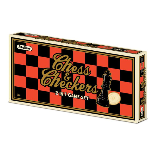 Chess &amp; Checkers Set - US 8834