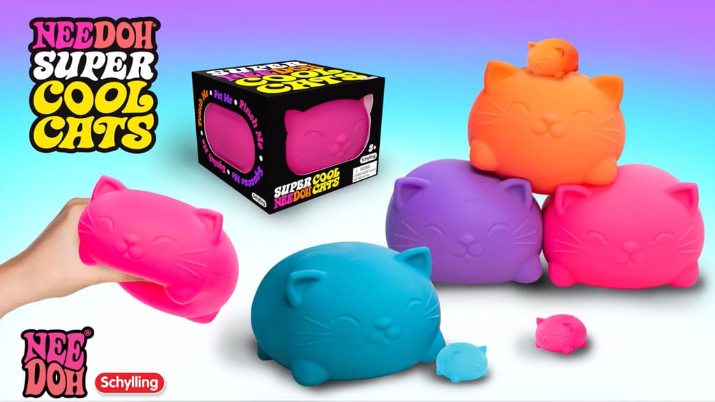 Super NeeDoh Cool Cats - US 4674