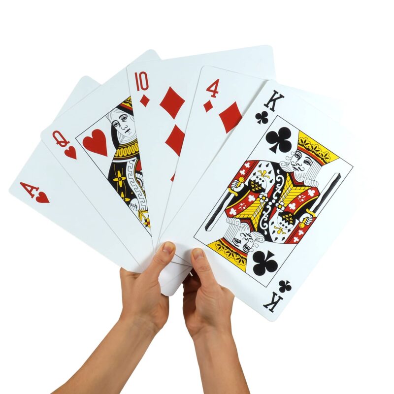 Jumbo Playing Cards - US 2389