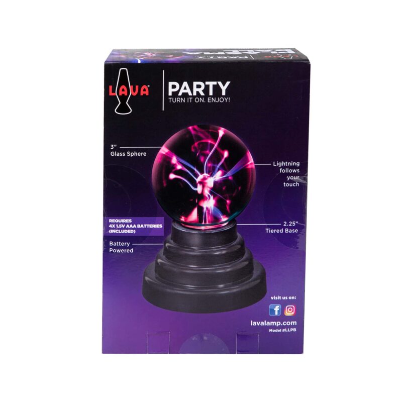 3” LAVA Lamp Plasma Ball - US 5491