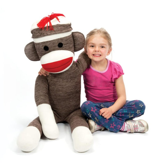 Jumbo Sock Monkey - US 6772