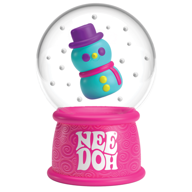 NeeDoh Squish N Flow Snow Globe - US 6430