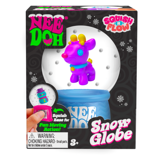 NeeDoh Squish N Flow Snow Globe - US 6430