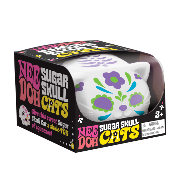 NeeDoh Sugar Skull Cats - US 2386