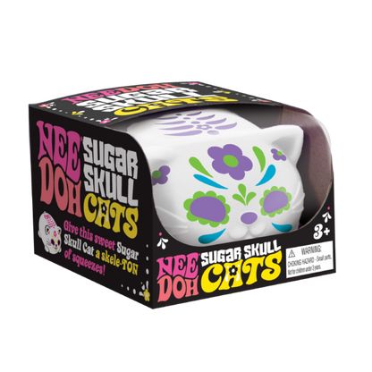 NeeDoh Sugar Skull Cats - US 2386