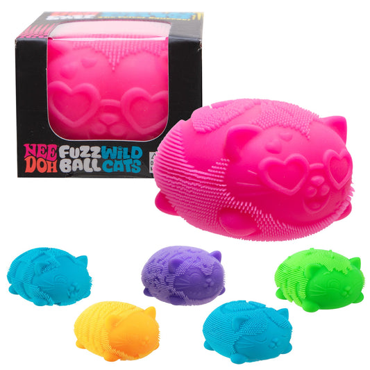 NeeDoh® Fuzz Ball Wild Cats - US 7699